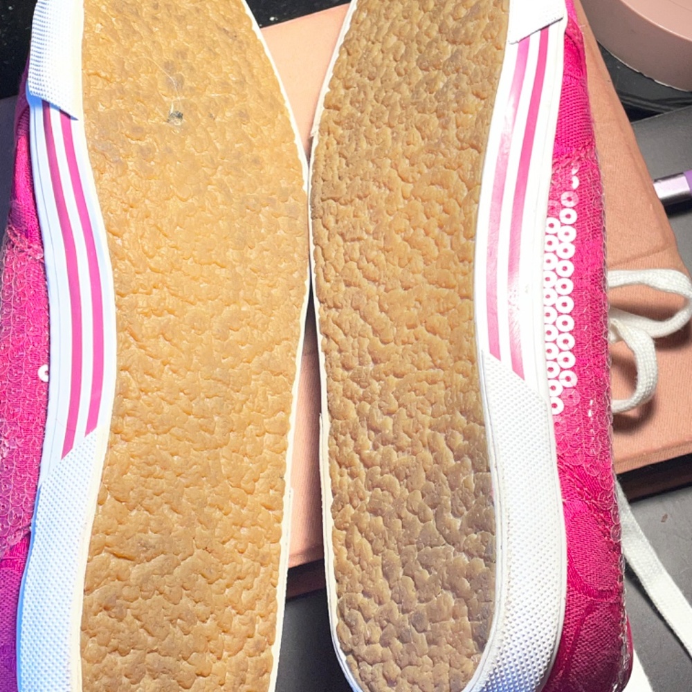 Coach Pink Sequins Sneakers - Picture 9 of 13